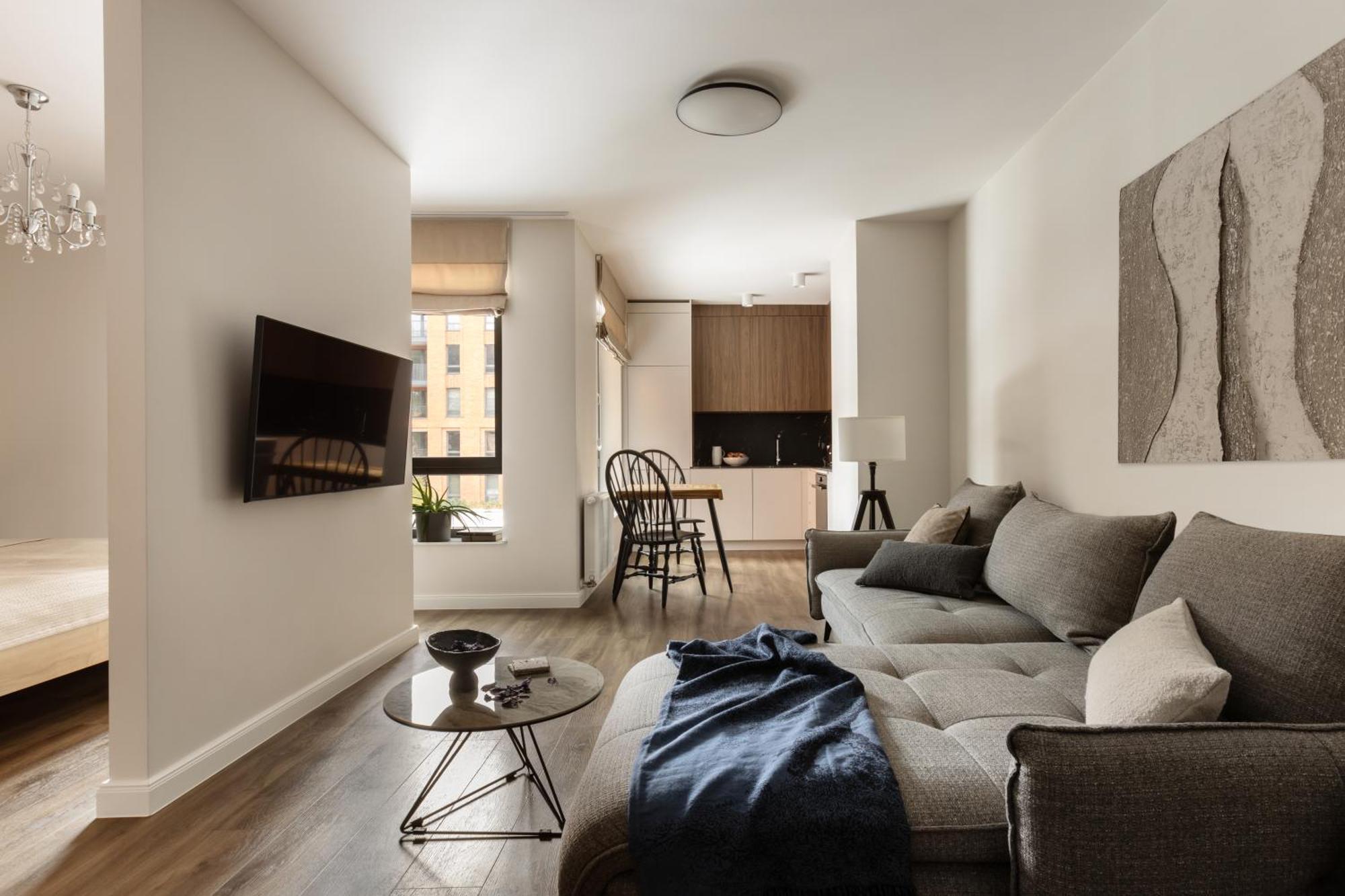 Scala Apartamenty By Moderna Profit- Lakowa 60C 格但斯克 外观 照片